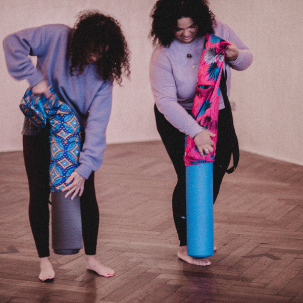 Load image into Gallery viewer, Yoga Bag - Pink Blush