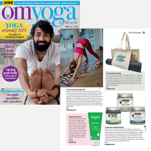 Load image into Gallery viewer, Courbe D'Energy- Sustainable Yoga Mat