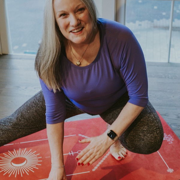 Load image into Gallery viewer, Warrior Red Velvet - Sustainable Yoga Mat