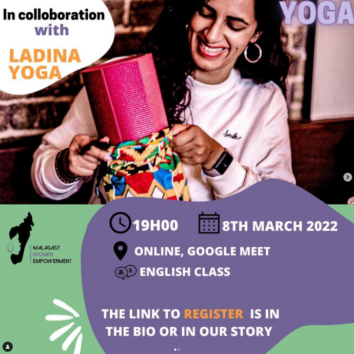 Raising funds for women employment in Madagascar through yoga