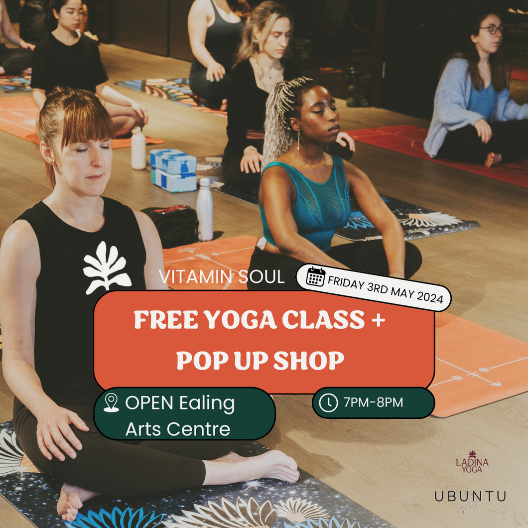 FREE Yoga Class + Pop Up (3rd May 2024)