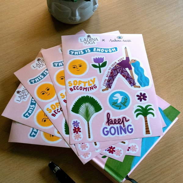 Load image into Gallery viewer, Rooted &amp; Flowing Sticker Sheet
