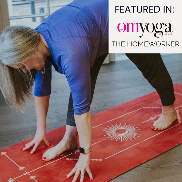 Load image into Gallery viewer, Warrior Red Velvet - Sustainable Yoga Mat
