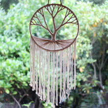 Load image into Gallery viewer, Tree of Life Dreamcatcher Macramé

